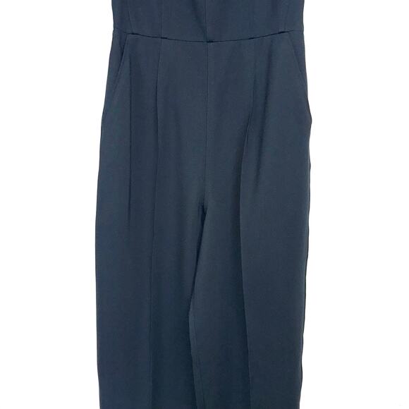 NWT Spanx Black Ponte Corset Perfect Collection Jumpsuit Size M Tall - Picture 9 of 16